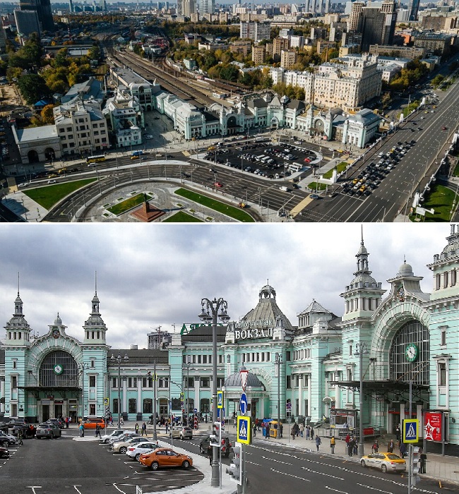 Белорусский железнодорожный вокзал Москвы – запоминающееся неоклассическое здание, которое встречает и провожает пассажиров западного направления. 
