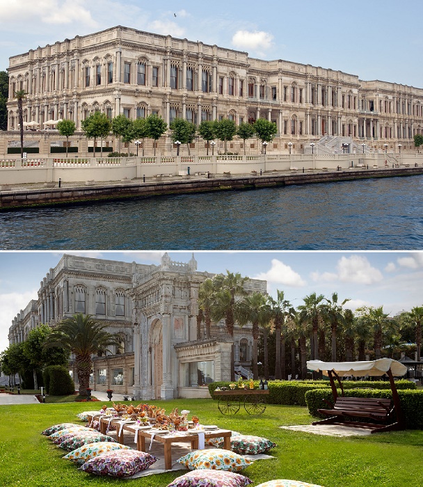 Бывший дворец султана принимает гостей, кто мечтает о степенном отдыхе на берегу Босфора (Ciragan Palace Kempinski Istanbul, Турция) .