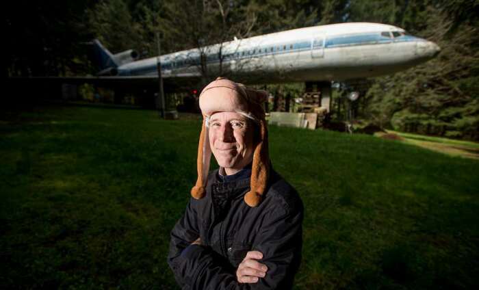 Дом-мечты в Боинге 727: как инженер-новатор Брюс Кэмпбелл вывел жилую архитектуру на новый уровень (Портленд, штат Орегон). | Фото: loveproperty.com.