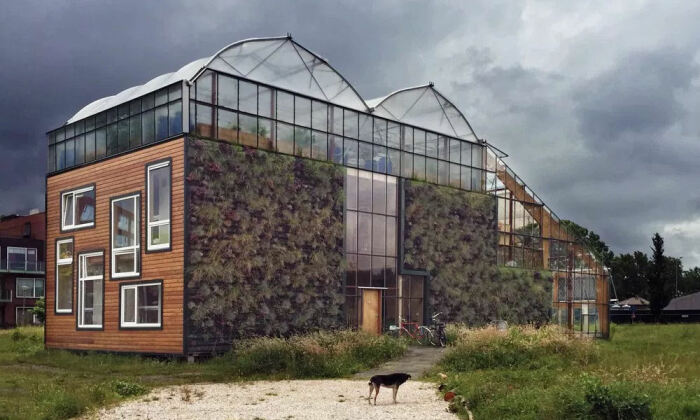 CHIBB – экспериментальный дом, в котором должна прожить три года семья из Роттердама. | Фото: otthonlap.hu.