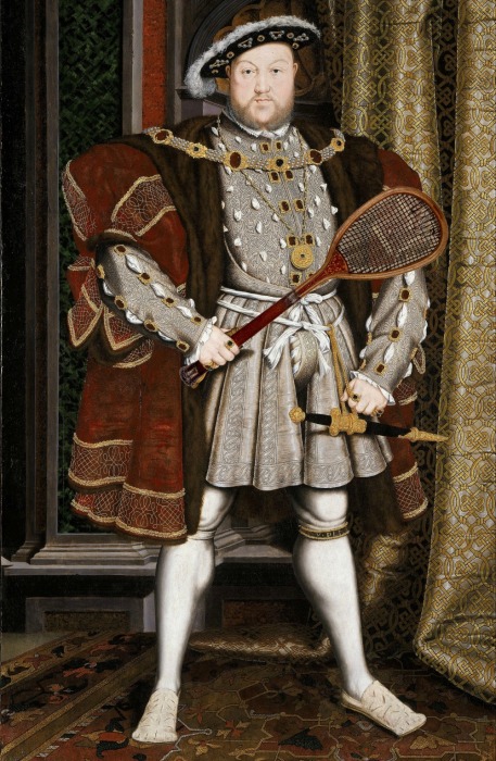 Генрих VIII был искусным теннисистом. | Фото: britainexpress.com.