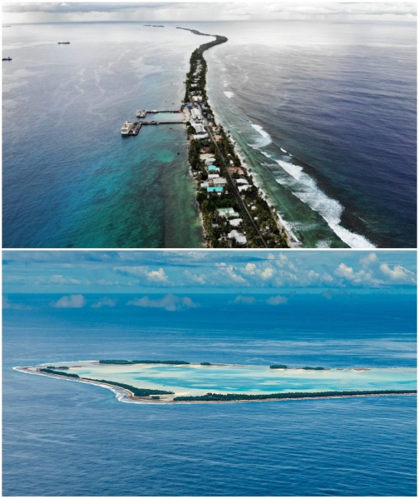 Тувалу – самое узкое государство в мире. 