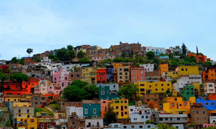 Гуанахуато – самый яркий город Мексики. | Фото: travellers.ru.