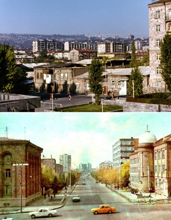 Старинный город Гюмри (Ленинакан) до 7 декабря 1988 года (Армения).