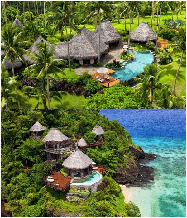 Для гостей Hilltop Villa доступны собственные курорты с персональным обслуживанием (Лукала, Фиджи).