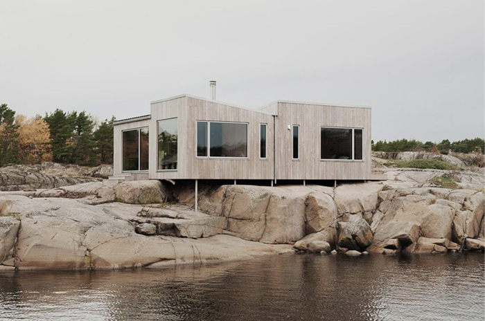 Kjerringholmen является доказательством того, что большие дома не обязательно означают более высокое качество жизни (Норвегия). | Фото: linesolgaard.com.