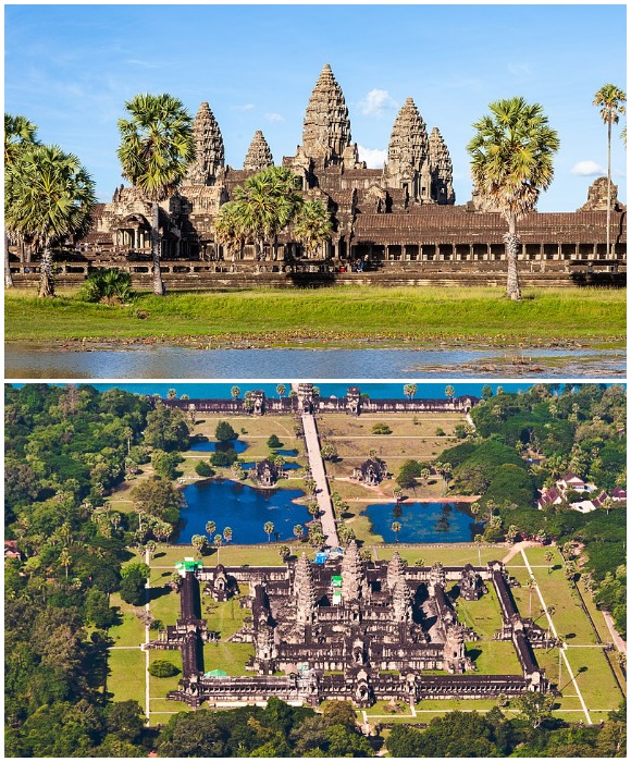 Храм Ангкор-Ват – один из самых масштабных религиозных памятников мира (Ангкор, Камбоджа).