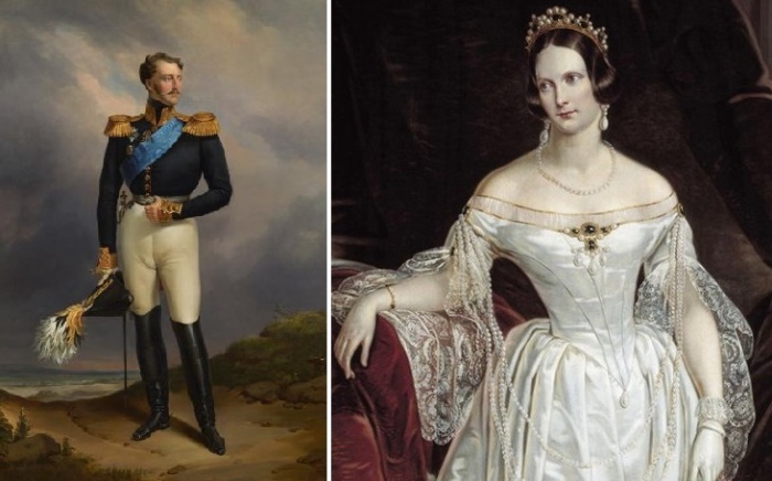 Император Николай I и его любимая супруга императрица Александра Федоровна.