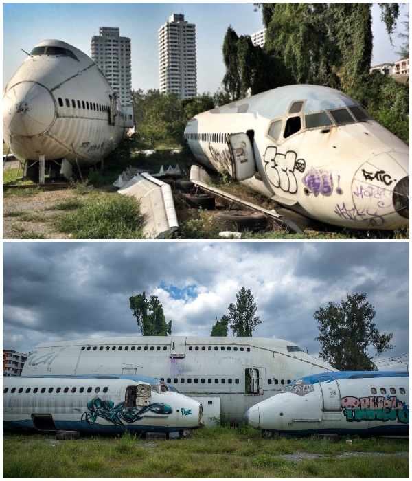 Рядом с жилым районом Бангкока имеется и вовсе неожиданная достопримечательность – кладбище самолетов (Таиланд).