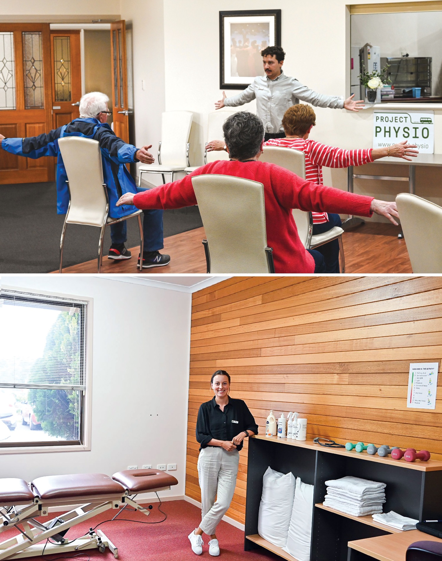 Клэр Остин и Дэвид Димек помогают пациентам из глубинки. Клэр Остин и Дэвид Димек помогают пациентам из глубинки.