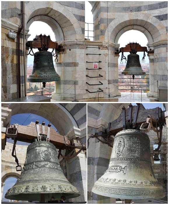 Услышать божественное звучание колоколов можно и сейчас, нужно только оказаться на «Площади чудес» в полдень (Пиза, Италия).