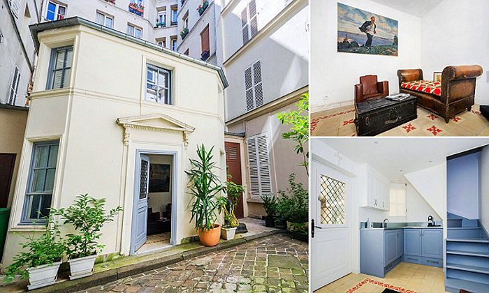 Снять парижский гостевой домик дешевле, чем большинство гостиничных номеров во французской столице. | Фото: dailymail.co.uk.