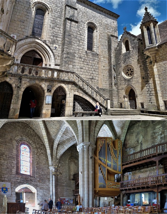 Базилика Сан-Совер, занесенная в Список Всемирного наследия ЮНЕСКО (Rocamadour, Франция).