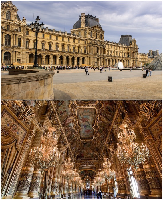 До своего совершеннолетия Людовик XIV жил в Лувре, но считал его бесперспективным в плане расширения и даже небезопасным местом (Париж, Франция).