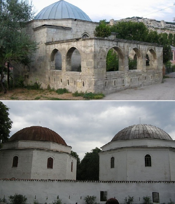 Ханские гробницы на территории Бахчисарайского дворца (Крым).