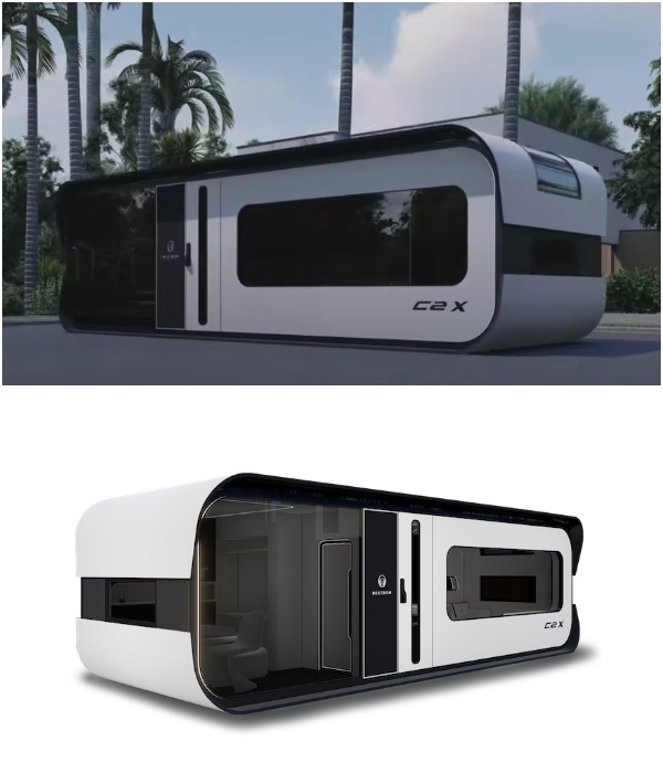 Сингапурский мини-дом Cube X2 оборудовали панорамными окнами и «хитрыми» интеллектуальными системами.