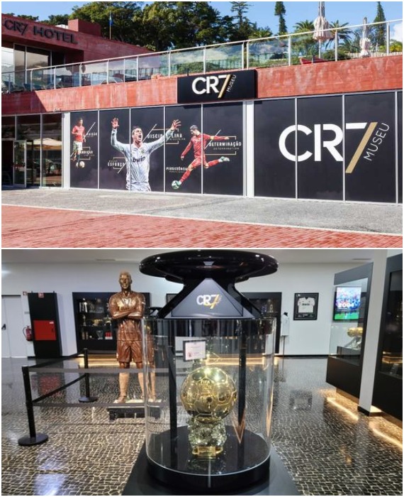 Музей CR7 на прекрасном острове Мадейра стал меккой для супер-фанатов Криштиану Роналду – звезды международного футбола (Португалия).