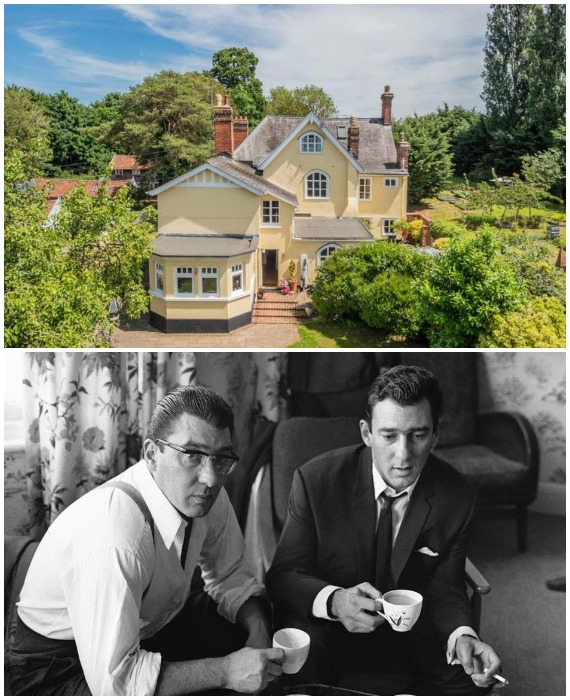 Старинный дом площадью 390 кв. метров, расположенный в сельской местности Саффолка стал, местом расслабления главарей лондонской мафии 1960-х гг. (поместье братьев-близнецов Ронни и Реджи Крэй). 