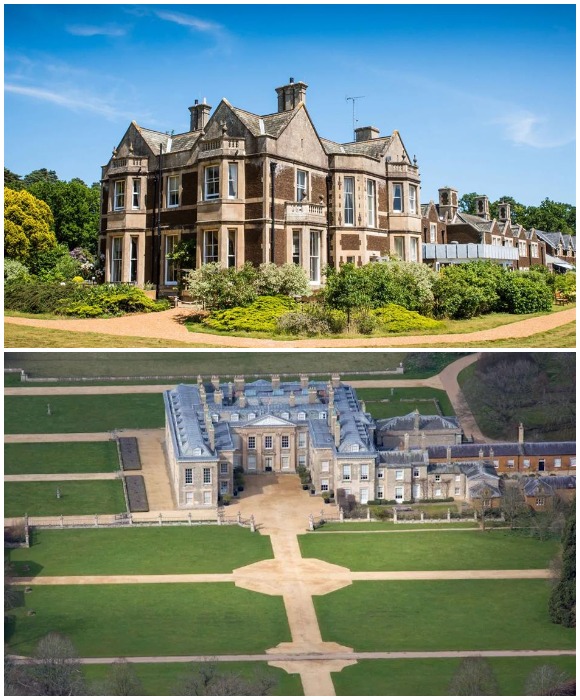 Королевская резиденция Park House в поместье Сандрингем, где родилась и провела детство Леди Диана. 
