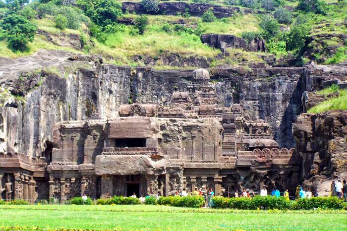 Пещеры Эллора были включены в список объектов Всемирного наследия ЮНЕСКО в Индии в 1983 году (Индия). | Фото: terrao.livejournal.com.