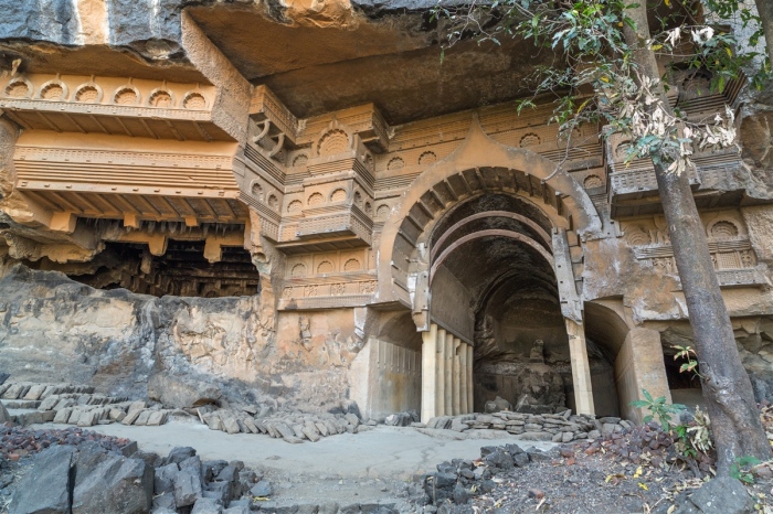 Пещеры Кондана – неразгаданный шедевр неизвестной древней цивилизации (Махараштра, Индия). | Фото: indiamap.com.