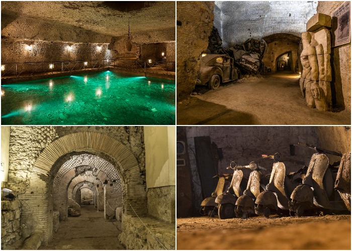 Подземный Неаполь – одна из самых популярных достопримечательностей (Италия).