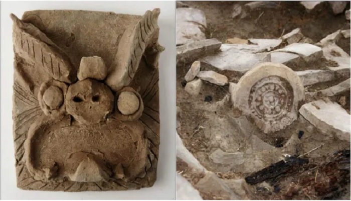 Во время раскопок было найдено мизерное количество артефактов, большинство из которых сохранилось только на фотографиях (Пор-Бажына, Республика Тыва).