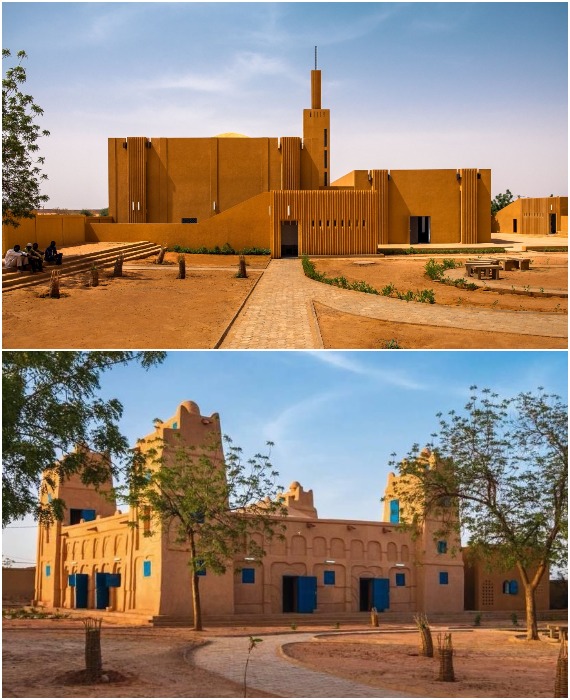 Заброшенная мечеть в небольшой деревне превратилась в религиозный образовательный комплекс Hikma (Нигер).