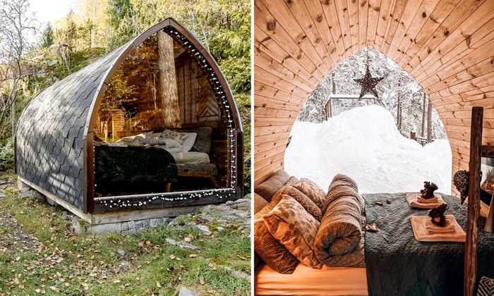 «Домик Леффе» – колоритное лесное убежище (ретрит The WonderInn, Норвегия). «Домик Леффе» – колоритное лесное убежище (ретрит The WonderInn, Норвегия).