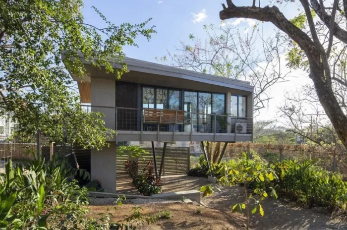 Самодостаточный садовый домик Casa Jardin, который защит от природных катаклизмов и обеспечит органичным питанием всю семью (Tamarindo, Коста-Рика). | Фото: archdaily.com.