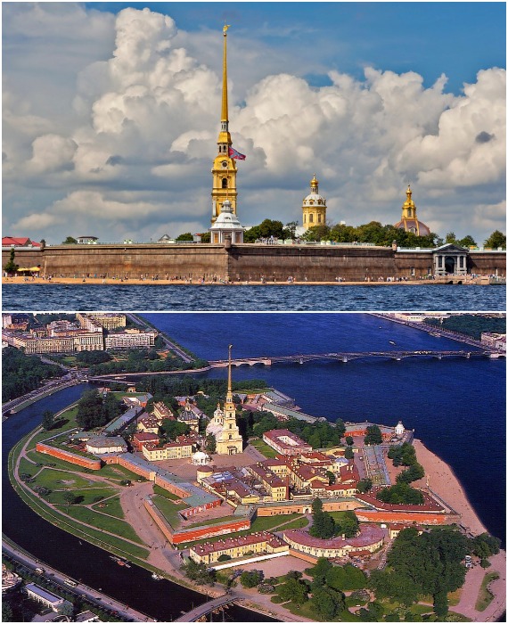 Петропавловская крепость внесена в Список Всемирного населения ЮНЕСКО.