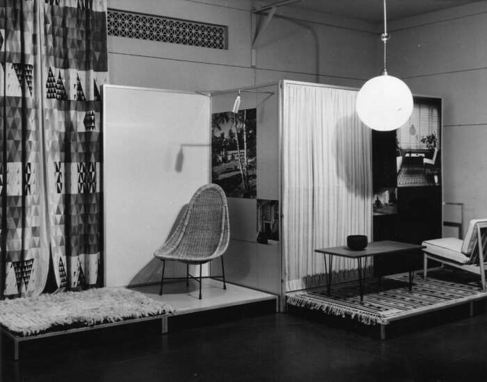 Скандинавский дизайн интерьера, представленный в 1954 г. на Международной выставке в Соединенных Штатах. | Фото: bienlonggroup.com.