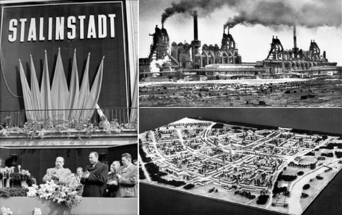 Сталинштадт – идеальный город с социалистическим принципом проектирования (Германия). .