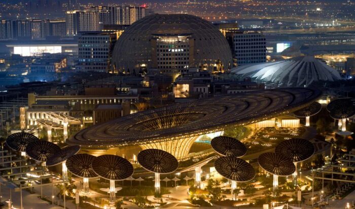 В этом павильоне можно узнать об устойчивом пути к будущему, в котором люди научатся жить в гармонии с окружающим миром (Dubai Expo 2020). | Фото: expo2020dubai.com.