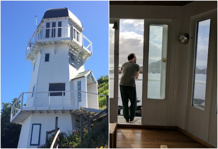 Мини-отель The Lighthouse в заливе Айленд (Новая Зеландия).