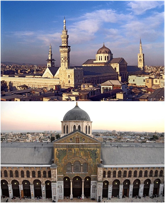 Великая мечеть Дамаска – первая мечеть ислама, красота и совершенство, которой делает ее одним из уникальнейших мировых шедевров (Дамаск, Сирия).