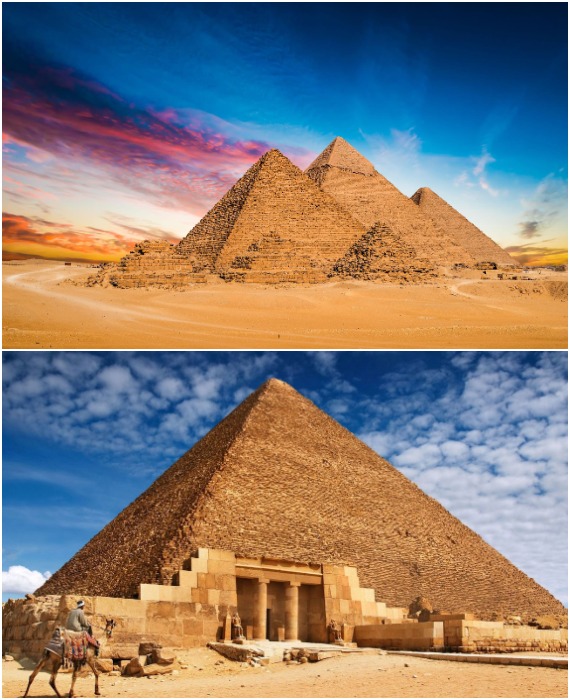 Великая пирамида Гизы – единственная из Семи чудес света, которую можем увидеть и мы.