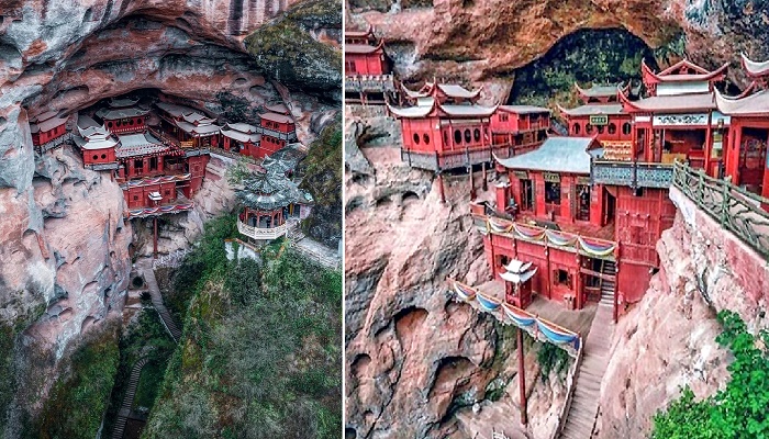 Храм Ганлуян – один из самых известных каменных святилищ в стране и за рубежом (провинция Фуцзянь, Китай).