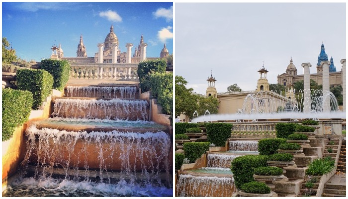 Магический фонтан Монжуик – захватывающее зрелище, ставшее достопримечательностью Барселоны и украшением одноименной горы (Испания). 