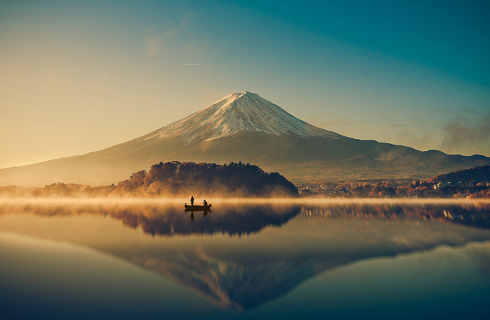 Вулкан Фудзияма – священная гора, символ красоты, чистоты и гармонии (Япония). | Фото: ru.telegram-store.com.