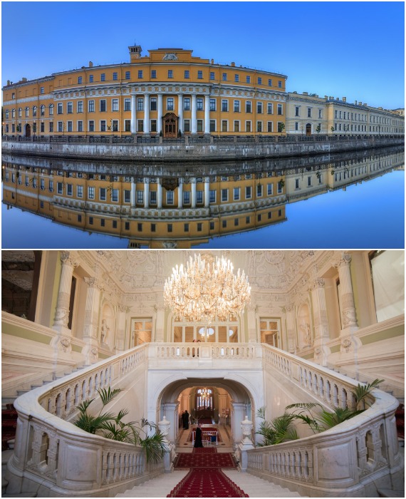 Юсуповский дворец в Санкт-Петербурге – одна из самых прекрасных резиденций России.