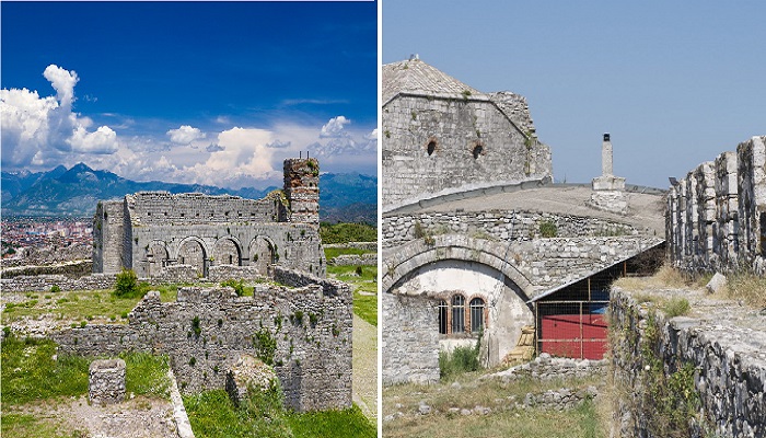 В старинном замке сохранилось несколько старинных сооружений, а также открыт музей, повествующий об его древней истории, насчитывающей около 4 тыс. лет (The Rozafa Castle). 
