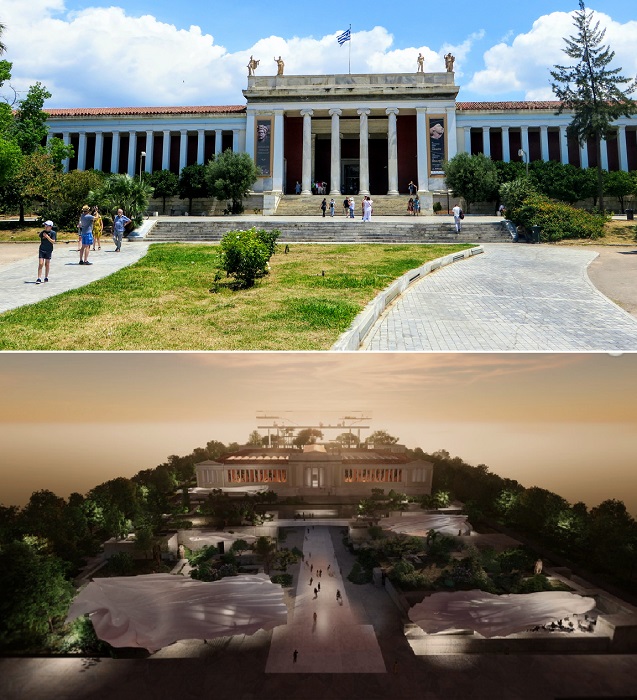 Национальный археологический музей Афин и дизайн-проект его реконструкции.