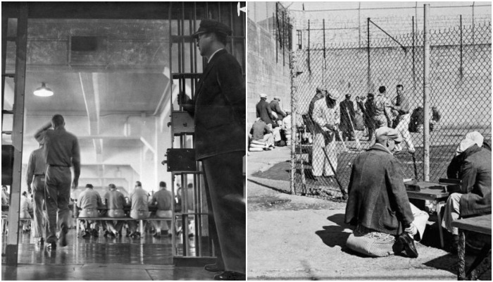 В федеральной тюрьме острова Алькатрас содержались особо опасные преступники, которых нельзя было удержать в других исправительных учреждениях (Сан-Франциско, США).