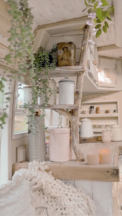 Оригинальные детали стали украшением интерьера.