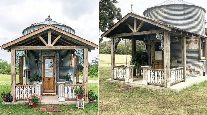 Крытая терраса – идеальное место отдыха на свежем воздухе (Old World Antiques).