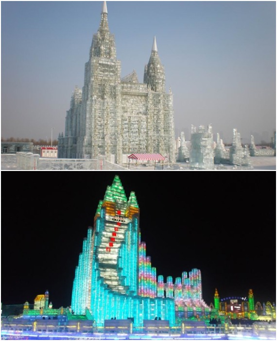 Парк «Мир льда и снега» – это зимняя сказка, которую нельзя пропустить (Harbin Ice-Snow World, Китай).