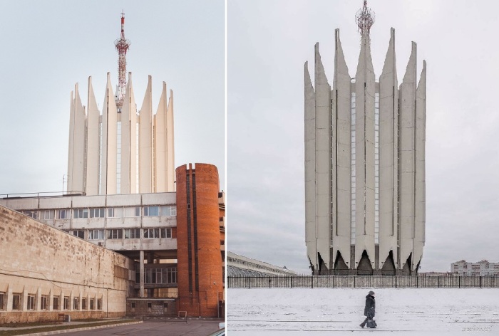 ЦНИИ робототехники и технической кибернетики Научный центр в Санкт-Петербурге – один из самых запоминающихся памятников советского модернизма.
