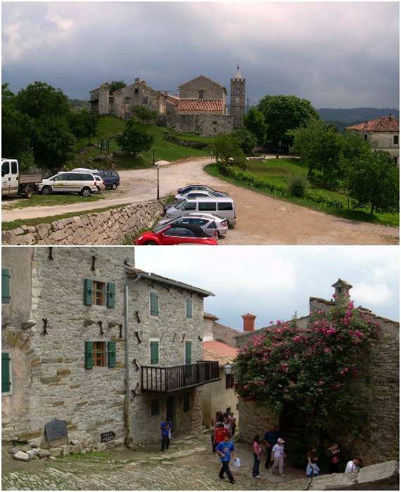 Предприимчивые власти нашли способ привлечь туристов в средневековый Хум, объявив его самым маленьким городом в мире (Хорватия).