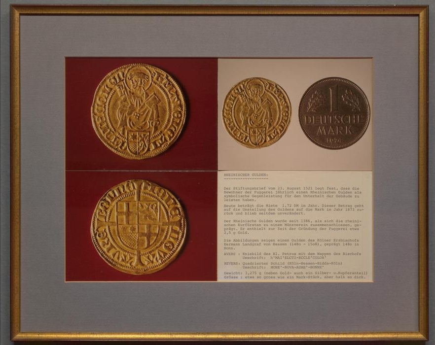 За жизнь в отдельной квартире полагалась плата в 1 рейнский гульден. 